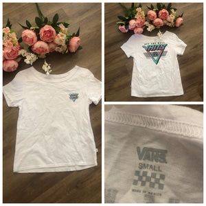 Vans white T-shirt